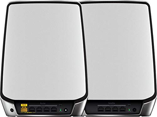 NETGEAR Orbi WiFi 6 Ultra-Performance Whole Home Mesh WiFi System - WiFi Router and Satellite - speeds up to 5.7Gbps - Coverage Over Approximately 5,000 sq. feet, AX5700 (RBK842)