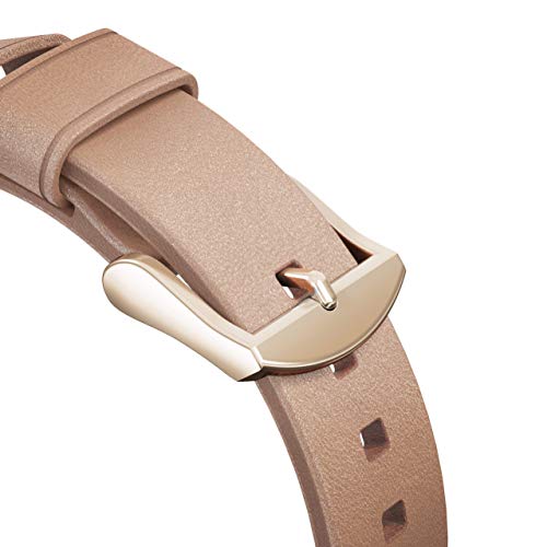 Nomad Modern Strap (Slim) for Apple Watch 40mm/38mm | Natural Horween Leather | Gold Hardware