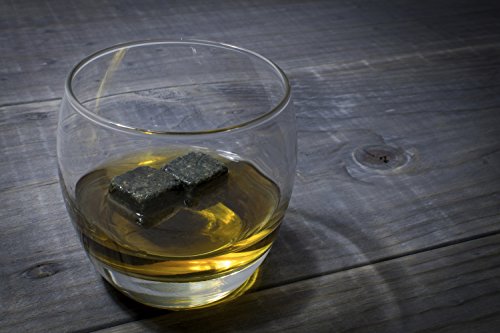 Premium Whiskey Stones (Set of 9). 100% Pure Soapstone - Includes Carrying