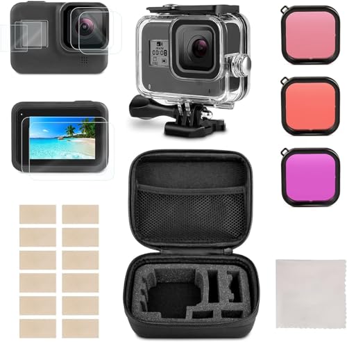 Underwater Waterproof Housing Case Bundle