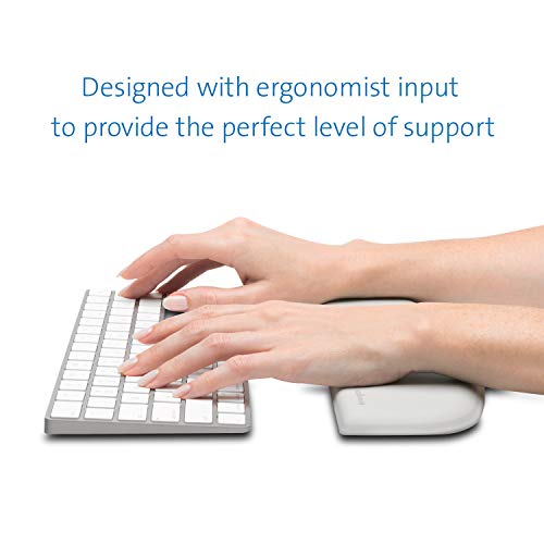 Kensington ErgoSoft Wrist Rest for Slim, Compact Keyboard-Gray