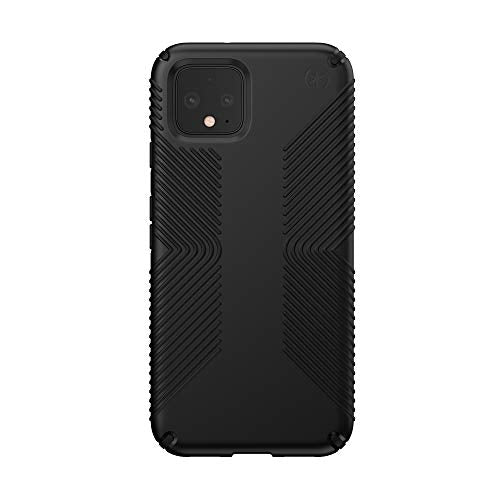 Speck Presidio Grip Google Pixel 4 Case, Black/Black (131857-1050)