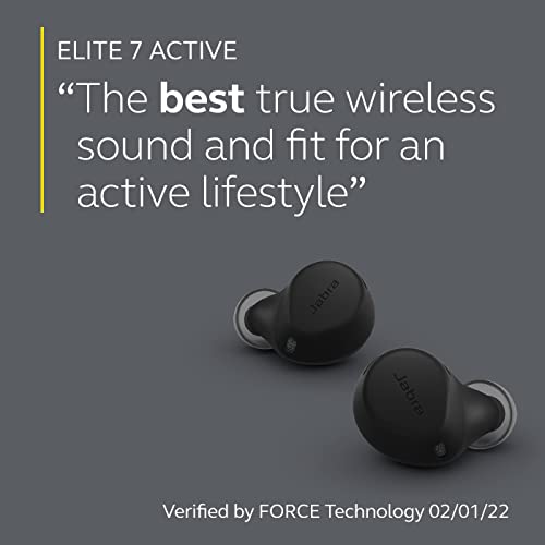 Jabra True Wireless Sports Ear Buds ShakeGrip for The Ultimate Active fit