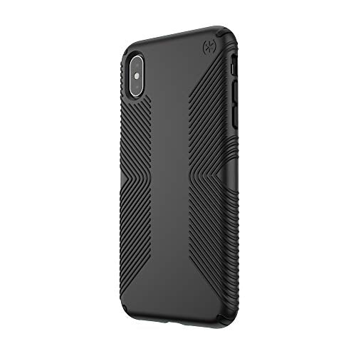 Speck Presidio Glossy Grip Case for Apple iPhone Xs Max Black 120254-7715