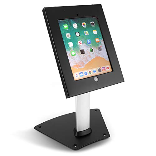 Pyle Universal Tamper-Proof Design Anti-Theft Floor Stand Kiosk/Holder/Display Case for iPad 2/3/4