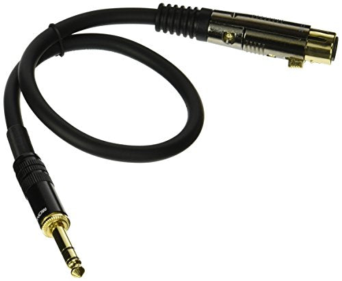 Monoprice XLR Female to 1/4in TRS Male Cable