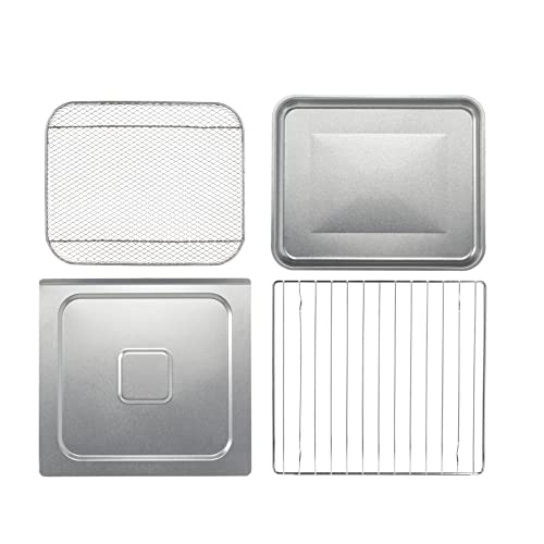 Hamilton Beach Toaster Oven Air Fryer Combo, Includes Bake, Broil, and Toast, Fits 12” Pizza, 1800 Watts