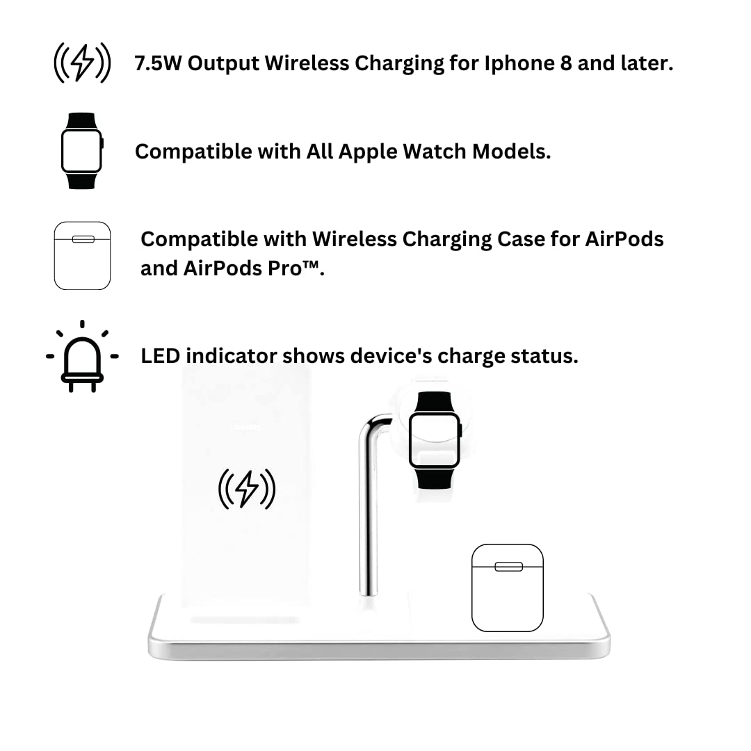 Ubio Labs WCB141 3-in-1 Wireless Charging Stand