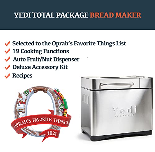 Yedi Total Package 19-in-1 Bread Maker, with Deluxe Accessory Kit