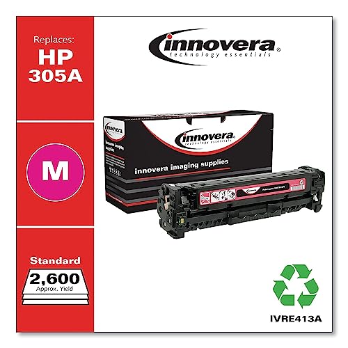 Innovera Remanufactured Toner Cartridge-Replacement for Ce413a (305A) Magenta