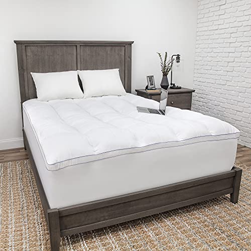 SensorPEDIC MemoryLOFT® Supreme 3.5" Memory Foam and Fiber King Mattress Topper