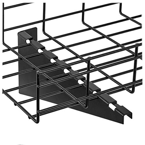 Tripp Lite Heavy Duty Wall Bracket, Cable Management Bracket for 150-450 mm Wire Mesh Cable Trays (SRWBWALLBRKTHD)