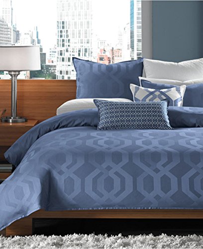 Hotel Collection Modern Hexagon Queen Bedskirt