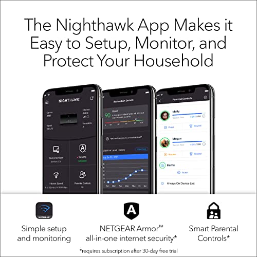 NETGEAR Nighthawk Dual-Band Whole Home Mesh WiFi 6