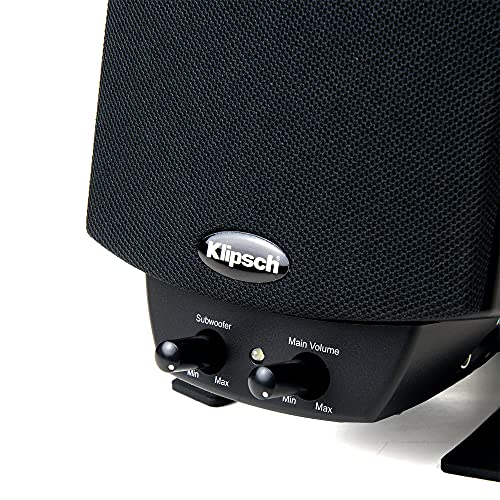 Klipsch Promedia 2.1 THX Certified Computer Speaker System (Black)