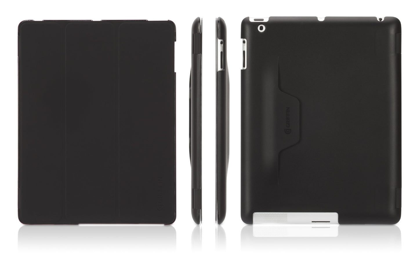 Griffin GB03745 IntelliCase for iPad 3, Black