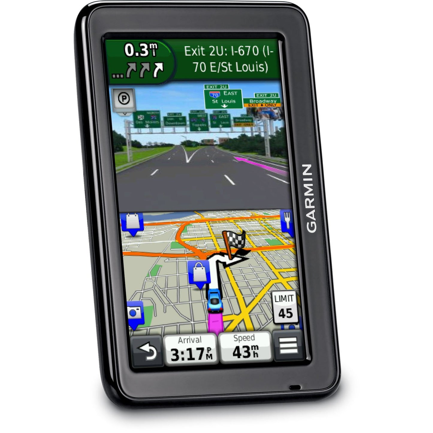 Garmin nüvi 2495LMT 4.3-Inch Portable Bluetooth GPS Navigator with Lifetime Map & Traffic Updates